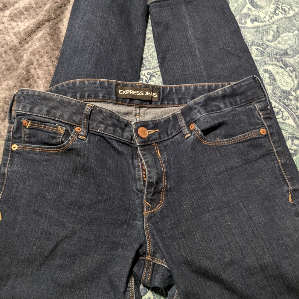 Express Stella low rise skinny jeans size 14